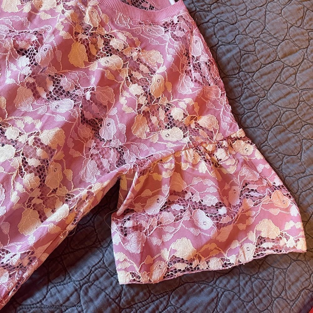 ZARA lace top sz M - Picture 3 of 7
